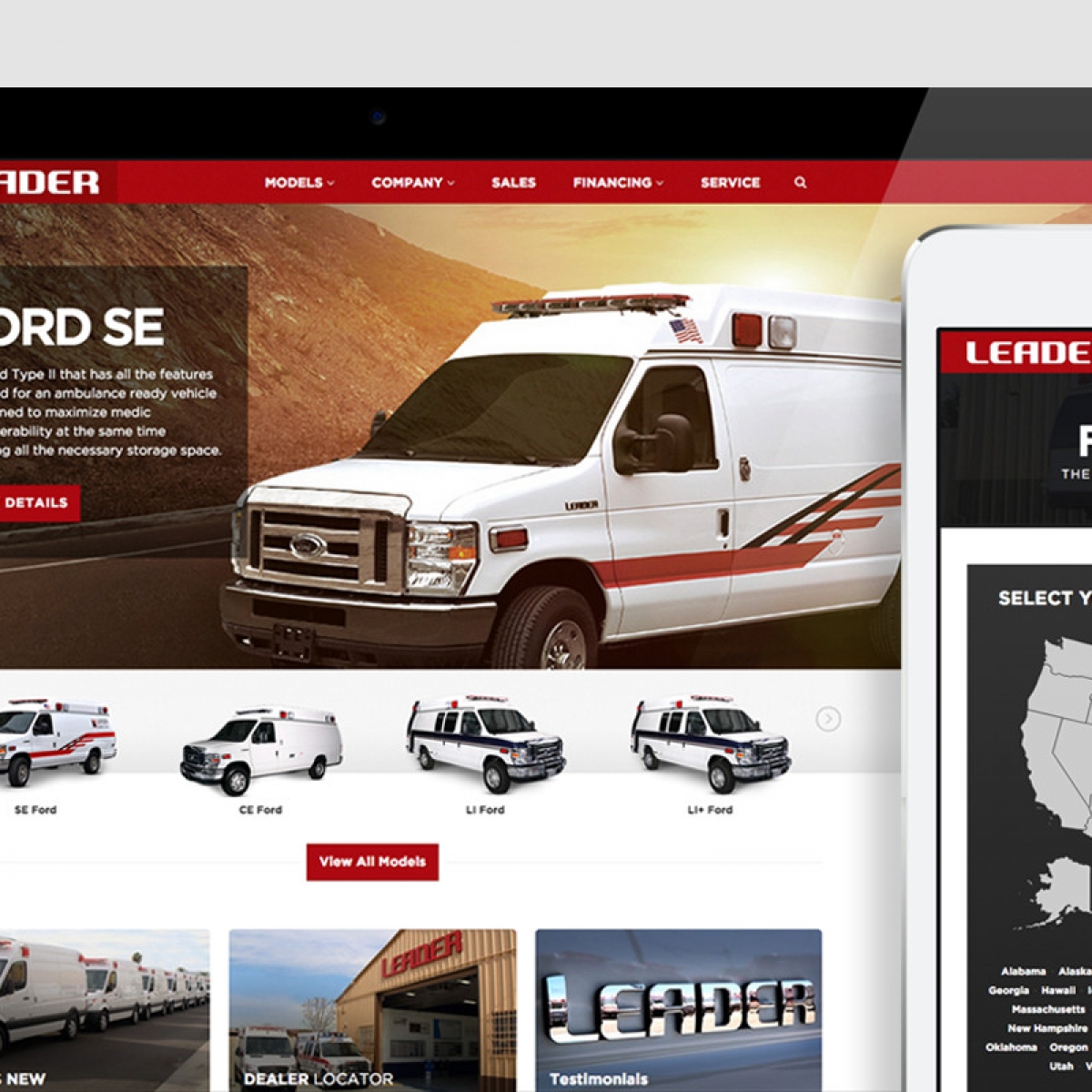 Leader Industries Emergency Vehicles 454 Creative